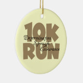 10K Lauf Tan Sports Running Keramikornament (Rechts)