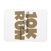 10K Lauf Tan Sports Running Magnet (Horizontal)