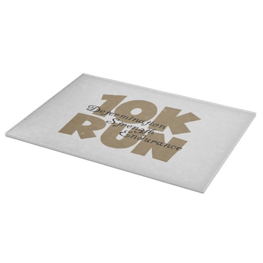 10K Lauf Tan Sports Running Schneidebrett (Ecke)