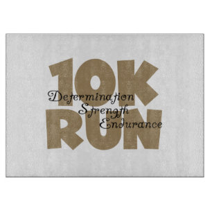 10K Lauf Tan Sports Running Schneidebrett
