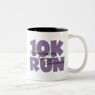 10K Lila laufen Zweifarbige Tasse