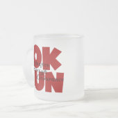 10K Run Red Mattglastasse (Vorderseite Links)