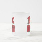 10K Run Red Mattglastasse (Mittel)