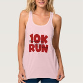 10K Run Red Tank Top (Vorderseite)