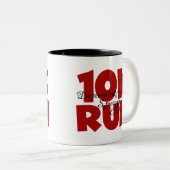10K Run Red Zweifarbige Tasse (VorderseiteRechts)