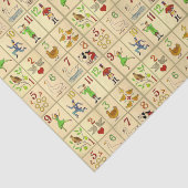 10lb Seidenpapier, Weiß ZWÖLF TAGE WEIHNACHTEN Seidenpapier (Ausschnitt)