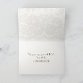 10th Anniversary Open Vintage Journal Karte (Innenseite)