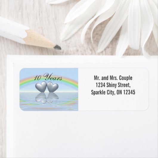 10th Anniversary Tin Hearts (Insitu)