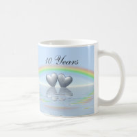 10th Anniversary Tin Hearts