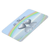 10th Anniversary Tin Hearts Magnet (Linke Seite)