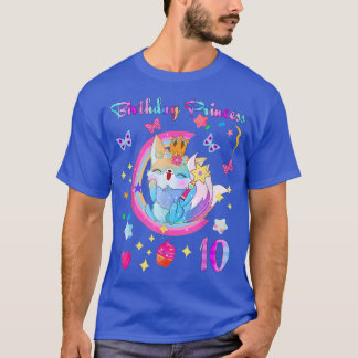10th birthday Fo Lover 10 year old Gift Birthday P T-Shirt