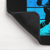 10th Birthday Ice Hockey Boys Ten Hockey Birthday Mousepad (Ecke)