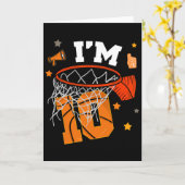 10th Birthday Sketll Boy 10 Yr Old I'm Ten Years B Karte (Gelbe Blume)