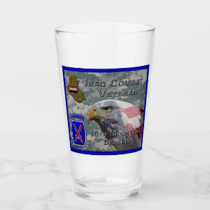10th Mountain Div Irak Kampf Veteran Glas