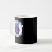 10th Mountain Division Fort Drum New York Emblem V Kaffeetasse (Vorderseite Links)