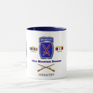 10th Mountain Division Irak- und Afghanistan-Veter Tasse