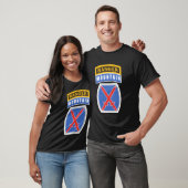 10th Mountain MTN Division Patch mit Ranger Tab T-Shirt (Unisex)