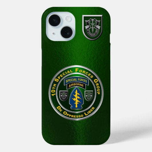 10th Special Forces Group Case-Mate iPhone Hülle (Rückseite)