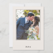 10th Wedding Anniversary Party Vow Renewal 2 Photo Einladung (Rückseite)