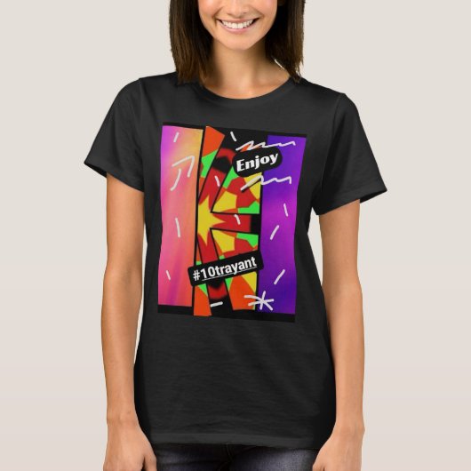 10TRAYANT Enjoy Colors Cool 4800 T-Shirt (Vorderseite)
