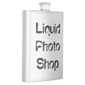 10tshirts.com Anpassbarer Flask Liquid Foto Shop Flachmann (Rechts)