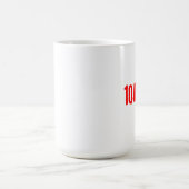10URED - Besitz-Kaffee-Tasse Kaffeetasse (Mittel)