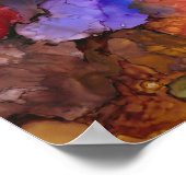 10x13" COVID Pandemie in Farben Poster (Ecke)