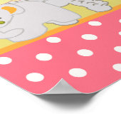 10x20 Kinderzimmer Art Name Print Tropical Punch G Poster (Ecke)