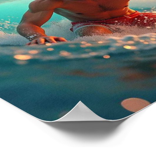 10x8-Poster Poster (Ecke)