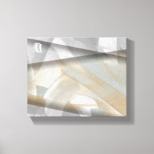 10x8" Sandy Tornado Trend Abstrakt Art Beige Leinwanddruck