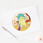 11月モンスターシール。 RUNDER AUFKLEBER (Umschlag)