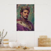 1107 Royal Elegance Poster (Küche)