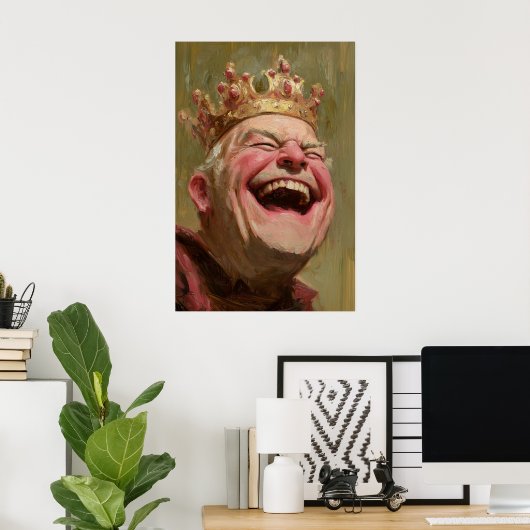 1109 Königliche Elegance Poster (Heimbüro)