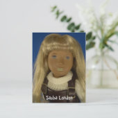 110-4 Sasha London Postkarte (Stehend Vorderseite)