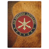 [110] Abzweigsinsignien der Luftverteidigungsartil Klemmbrett (Rückseite)