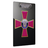 [110] Emblem der ukrainischen Streitkräfte Klemmbrett (Rechts)