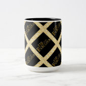 110 Geburtstag Zweifarbige Tasse (Mittel)