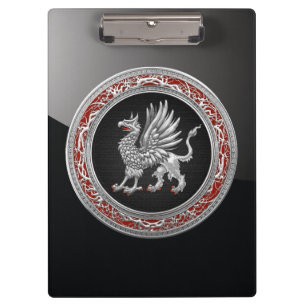 [110] Sacred Silver Griffin Klemmbrett