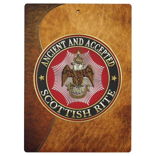 [110] Schottischer Landsmann Klemmbrett (Rückseite)