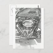 110 Schrei-Adler Postkarte (Vorne/Hinten)