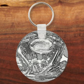 110 Schrei-Adler Schlüsselanhänger (Vorderseite)