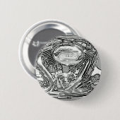 110 schreiendes Eagle Button (Vorne & Hinten)