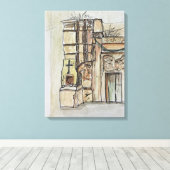 110 Via Libertà, Tropea, Italy Leinwanddruck (Insitu (Holzboden))