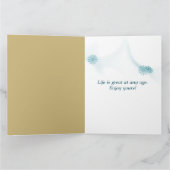 110. Vintager Geburtstag Karte (Innenseite)