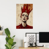 1111 Königliche Eleganz Poster (Heimbüro)