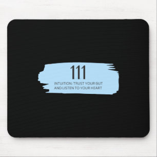 111 Engel Number Blue Mousepad