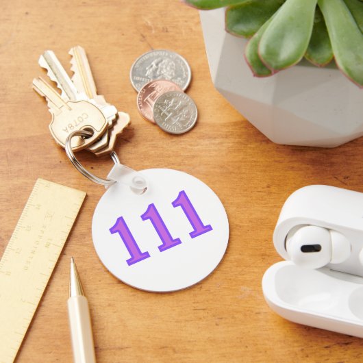 111 Engel Zahl Segnungen Schlüsselanhänger (Schreibtisch)