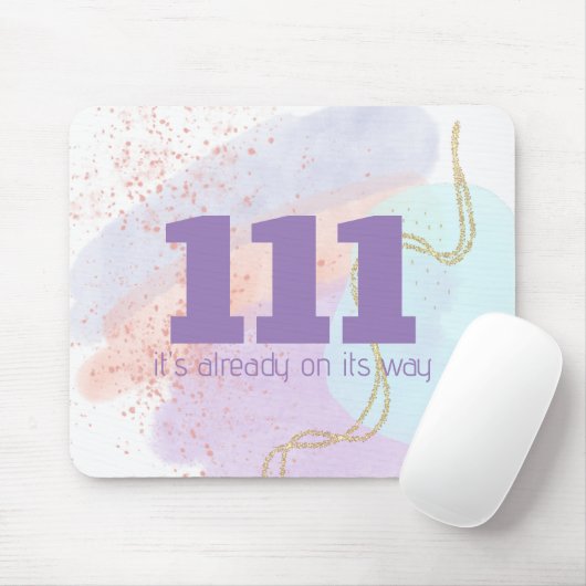 111 Hochsichtbare Angel-Rufnummern für Ausrichten Mousepad (Mit Mouse)