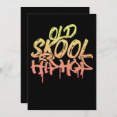 111.Old Skool Hip Hop 90s Music TShirt Save The Date (Vorne/Hinten)