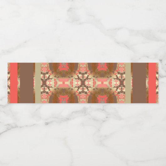 111 WASSERFLASCHENETIKETT (Einzelnes Label)